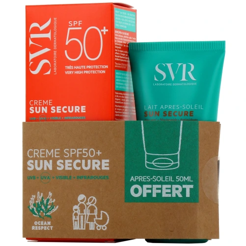 SVR Sun Secure Crème Solaire Hydratante SPF 50+
