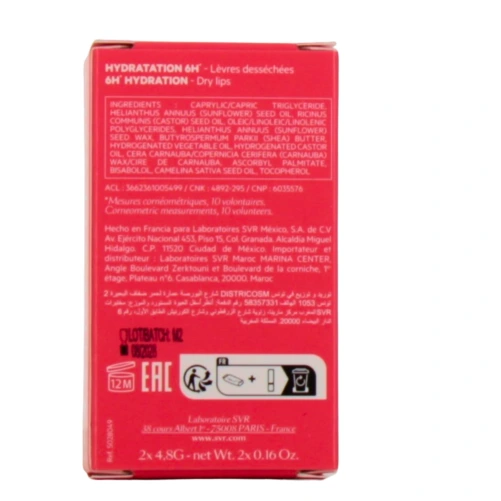 SVR Topialyse Stick lèvres nourrissant réparateur