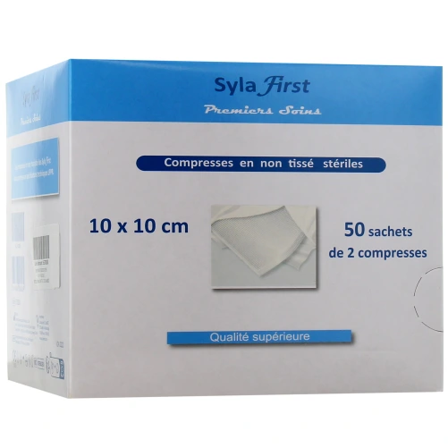 SylaFirst Compresses Non Tissé Stériles