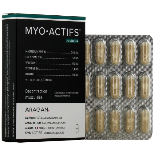 Synactifs Myo Actifs Décontraction Musculaire