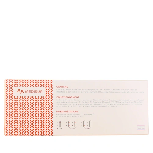 Test Salivaire Multi Drogues
