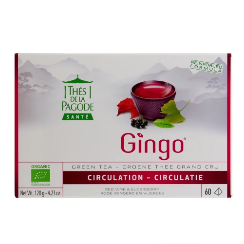 Thés de la Pagode Thé Vert Grand Cru Gingo Circulation
