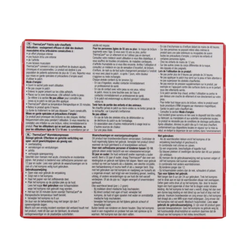 Thermacare Nuque Épaules Poignet