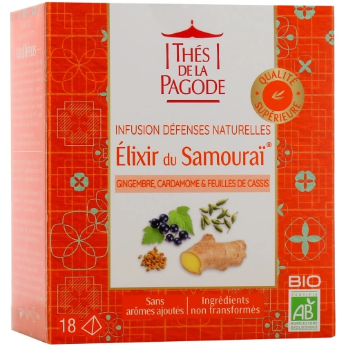 Thés de la Pagode Infusion Élixir du Samouraï