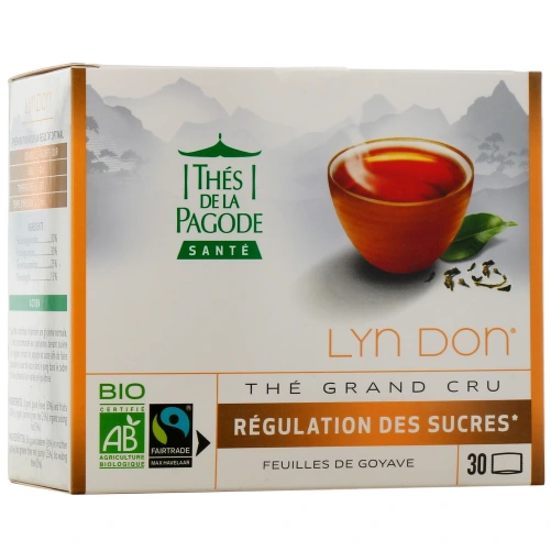 Thés de la Pagode Lyn Don Bio Régulation des Sucres