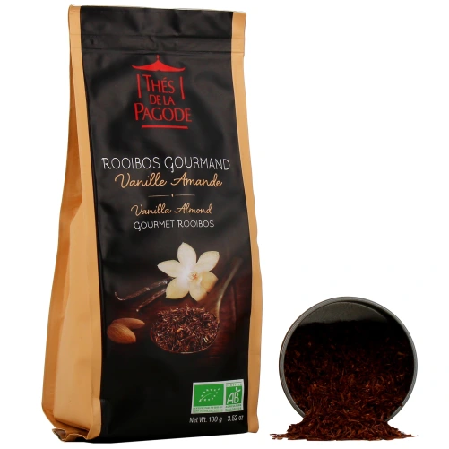 Thés de la Pagode Rooibos Gourmand Vanille Amande Bio