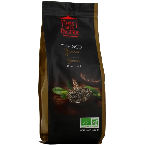Thés de la Pagode Thé Noir Yunnan Bio