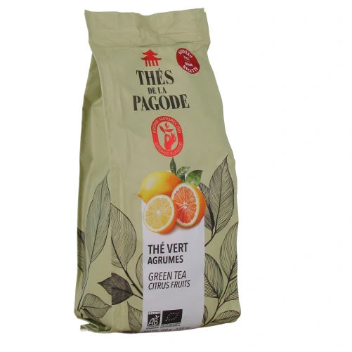 Thés de la Pagode Thé Vert aux Agrumes Bio