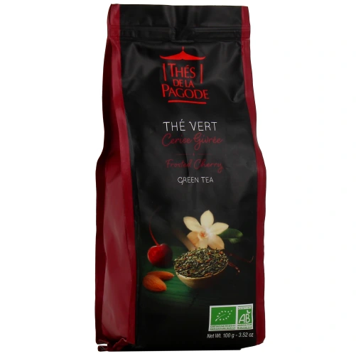 Thés de la Pagode Thé Vert Cerise Givrée Bio