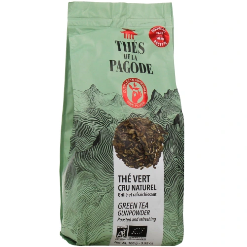 Thés de la Pagode Thé Vert Cru Naturel Bio