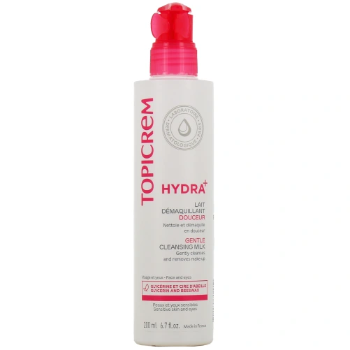 Topicrem Hydra+ Lait Démaquillant Douceur
