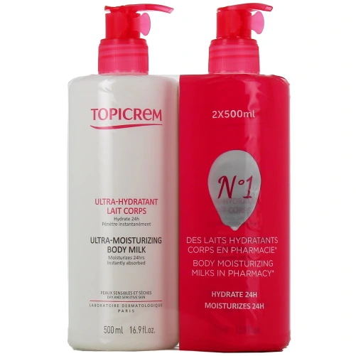 Topicrem Lait Corps Ultra-Hydratant