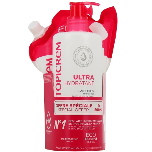 Topicrem Lait Corps Ultra-Hydratant