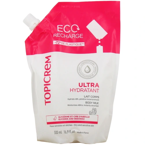 Topicrem Lait Corps Ultra-Hydratant