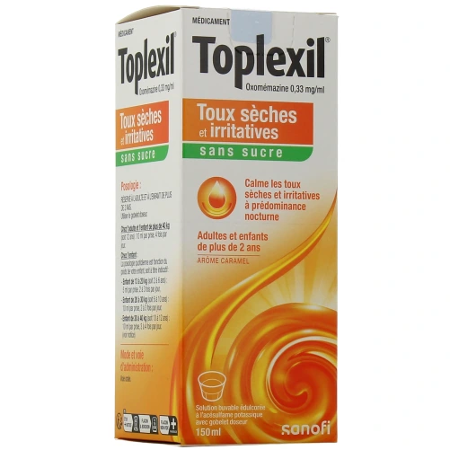 Toplexil Sirop Toux Sèche et Irritative
