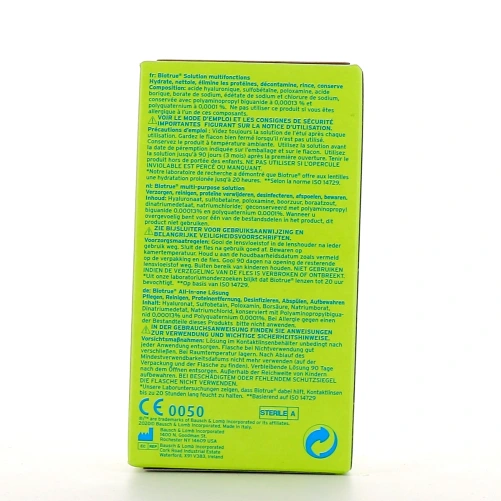 Biotrue Bausch And Lomb Solution multifonctions