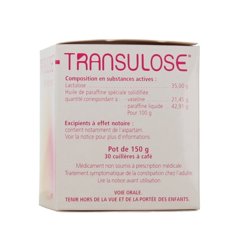 Transulose gelée orale en pot