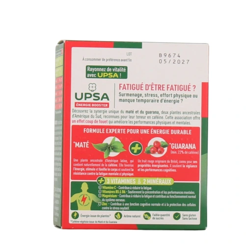 UPSA Energie Booster Effet Coup de Fouet