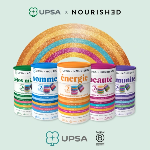 UPSA Gummies 7 en 1 Détox Minceur
