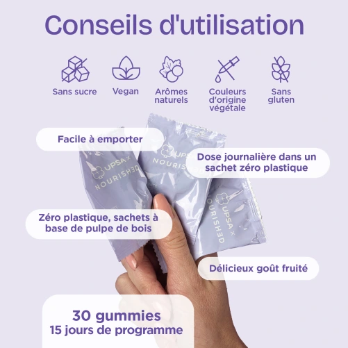 UPSA Gummies 7 en 1 Immunité