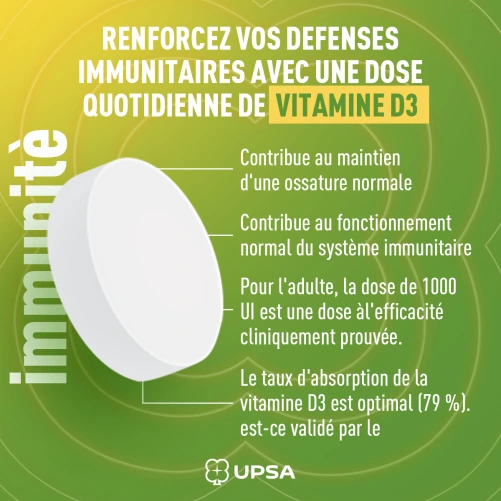 UPSA Immunité Vitamine D3