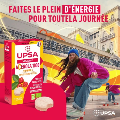 UPSA Vitalité Acérola 1000 Bio