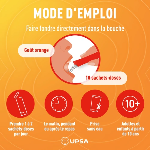 UPSA Vitalité Vitamine C 500 mg Sticks