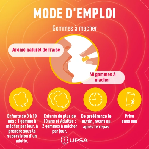 UPSA Vitalité Vitamine C Acérola Kids