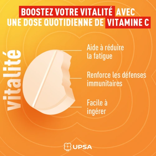 UPSA Vitamine C 1000mg comprimés à croquer