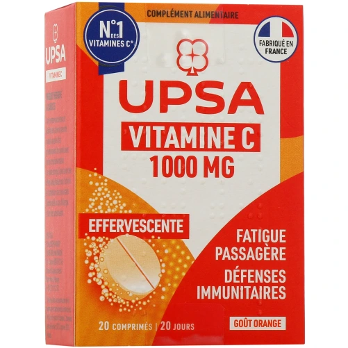 UPSA Vitamine C 1000mg comprimés effervescents