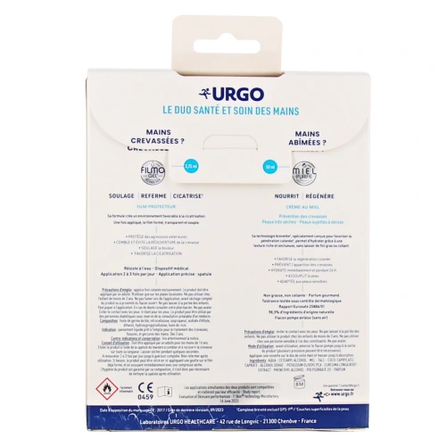 Urgo Filmogel Crevasses Mains
