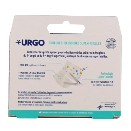 Urgo Tulles Brûlures & Blessures Superficielles