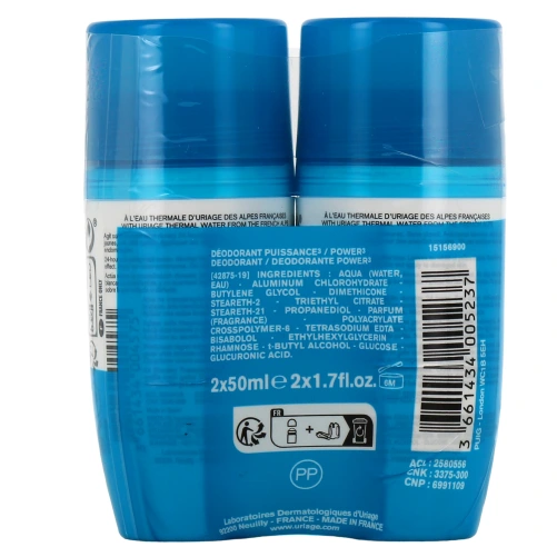 Uriage Déodorant Puissance 3