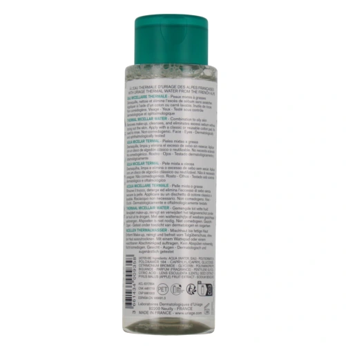 Uriage Eau Micellaire Thermale Peaux Mixtes à Grasses