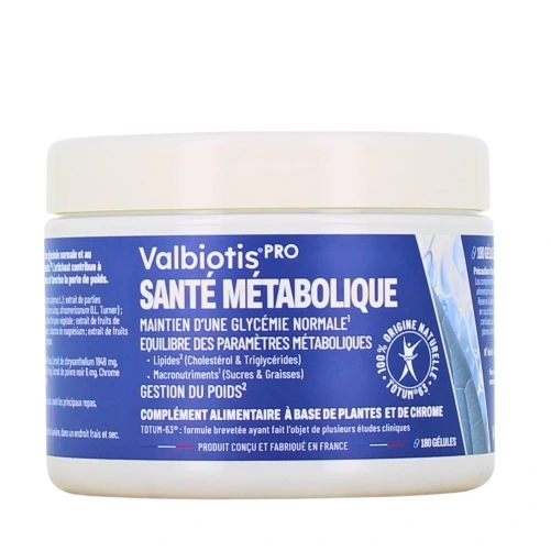 Valbiotis Pro Santé Métabolique