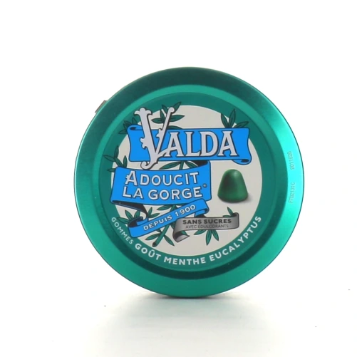 Valda Gommes Sans Sucres pour Adoucir la Gorge