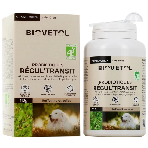 Biovetol Probiotiques Régul'Transit
