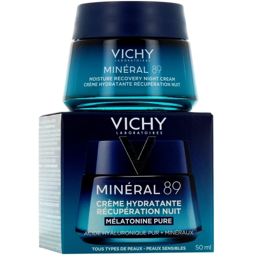 Vichy Minéral 89 Crème Hydratante Récupération Nuit