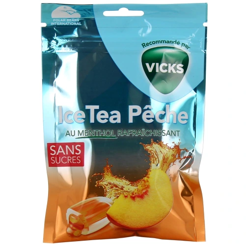 Vicks Bonbons Menthol Sans Sucres