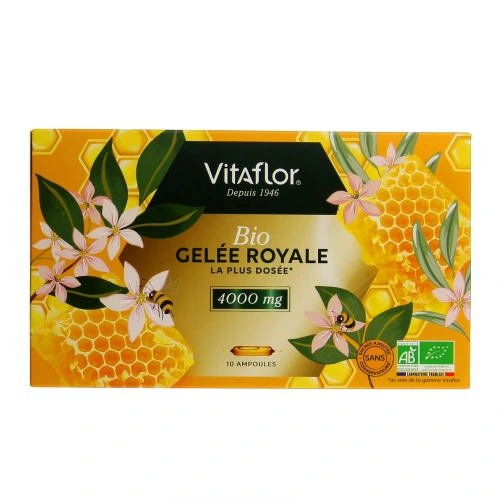 Vitaflor Bio Gelée Royale La Plus Dosée 4000 mg