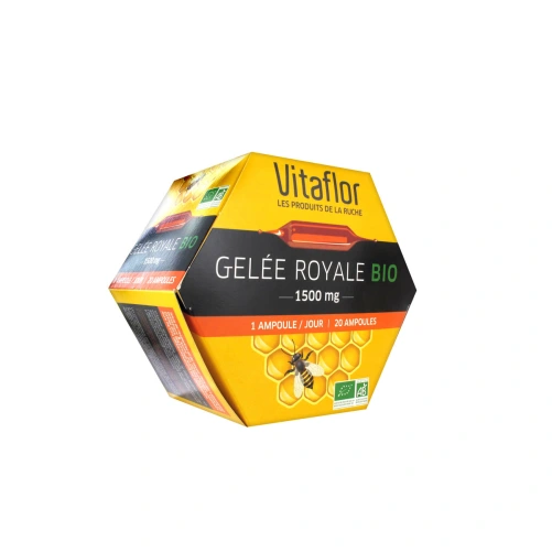 Vitaflor Gelée Royale 1500 mg Bio Ampoules