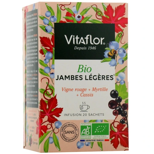 Vitaflor Jambes Légères Infusion Bio