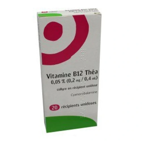 Théa Vitamine B12 Collyre en unidoses
