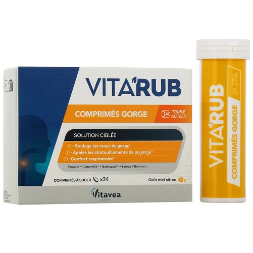 Vitavea Vita'Rub Maux de Gorge
