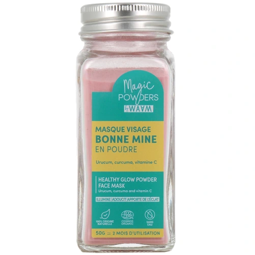 Waam Magic Powders Masque Visage Bonne Mine