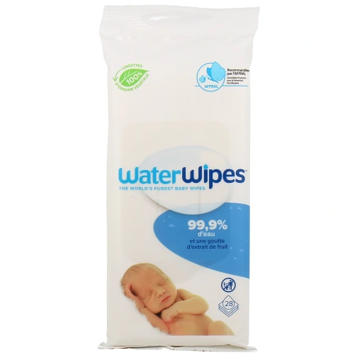 WaterWipes Lingettes Nettoyantes Bébé Biodégradables