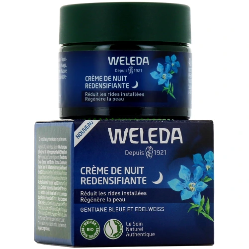 Weleda Crème de Nuit Redensifiante Gentiane Bio