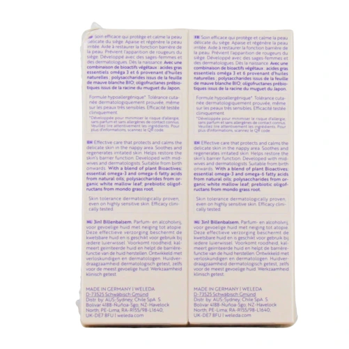 Weleda Crème pour le Change 3 en 1