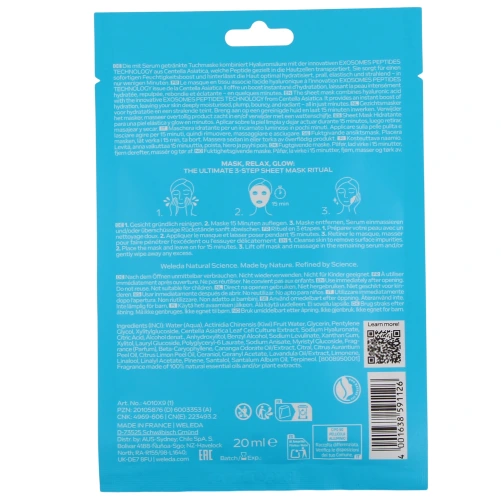 Weleda Exo Boost Masque en Tissu