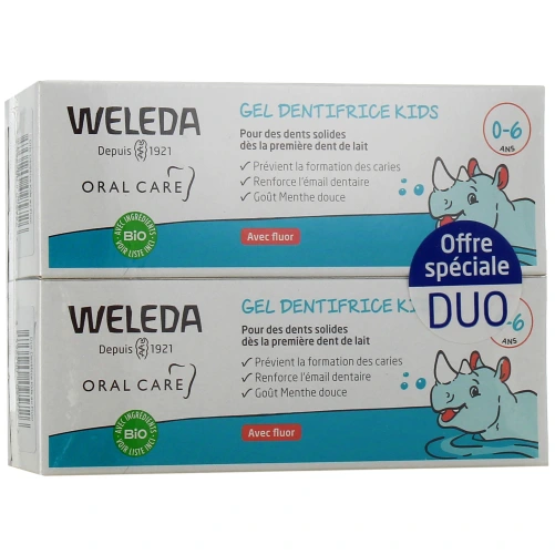 Weleda Gel Dentifrice pour Enfant